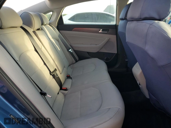 2017 Hyundai Sonata Sport with VIN 5NPE34AF5HH551868, listed as a Copart auction lot 50293845 with 48,274 mi miles and Salvage Title. Bid and sale history available at DreamBid. Image 10.