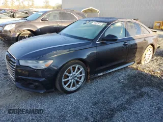 2017 Audi A6 Premium Plus with VIN WAUF2AFC3HN030889, listed as a Copart auction lot 74467614 with 89,500 mi miles and Salvage Title. Bid and sale history available at carsss.com. Image 1.