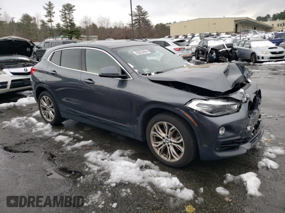 2019 BMW X2 sDrive28i with VIN WBXYJ3C51K5N42631, listed as a Copart auction lot 83223494 with 65,861 mi miles and Salvage Title. Bid and sale history available at carsss.com. Image 4.