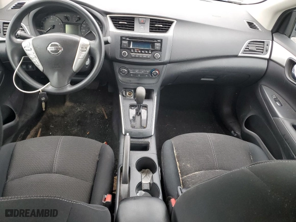 2017 Nissan Sentra SV with VIN 3N1AB7AP8HY323526, listed as a Copart auction lot 63503913 with 33,057 mi miles and Non Repairable. Bid and sale history available at carsss.com. Image 8.