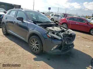 2016 Mazda CX-3 Grand Touring with VIN JM1DKFD79G0134716, listed as a Copart auction lot 45707635 with 123,034 mi miles and Salvage Title. Bid and sale history available at carsss.com. Image 10.
