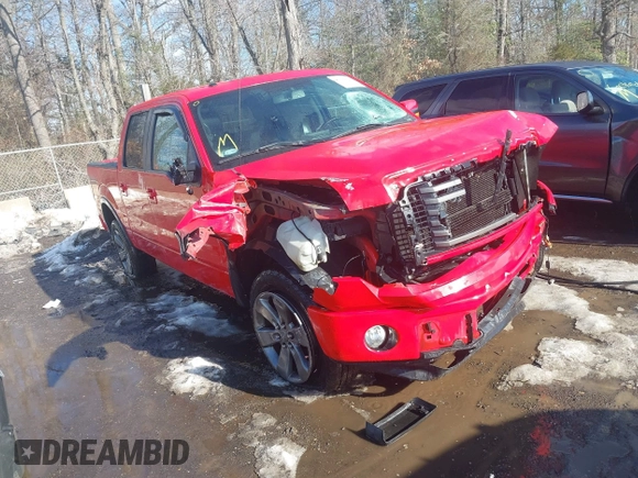2012 Ford F-150 XL with VIN 1FTFW1EFXCKD29048, listed as a IAAI auction lot 41299434 with 177,308 mi miles. Bid and sale history available at carsss.com. Image 1.