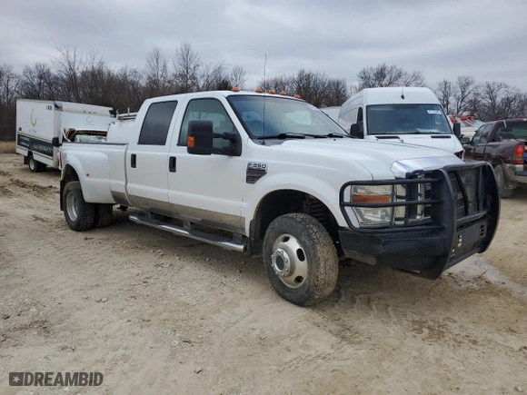 2008 Ford Super Duty F-350 DRW XL with VIN 1FTWW33R68EA18232, listed as a Copart auction lot 66280064 with 0 mi miles and Salvage Title. Bid and sale history available at carsss.com. Image 1.