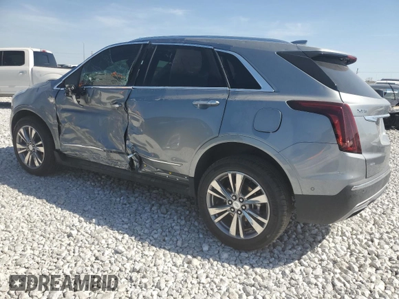 2024 Cadillac XT5 AWD Premium Luxury with VIN 1GYKNDRS6RZ733825, listed as a Copart auction lot 50414195 with 14,816 mi miles and Salvage title. Bid and sale history available at DreamBid. Image 2.
