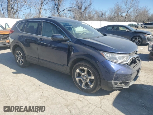 2018 Honda CR-V EX-L with VIN 5J6RW2H86JL004561, listed as a Copart auction lot 47167965 with 109,719 mi miles and Salvage Title. Bid and sale history available at carsss.com. Image 4.