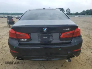 2017 BMW 5 Series 540i with VIN WBAJE5C31HG915206, listed as a Copart auction lot 57346195 with 84,427 mi miles and Salvage title. Bid and sale history available at DreamBid. Image 6.