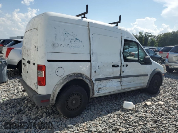 2011 Ford Transit Connect XL with VIN NM0LS7AN6BT057165, listed as a Copart auction lot 58544485 with 253,855 mi miles and Salvage title. Bid and sale history available at DreamBid. Image 3.
