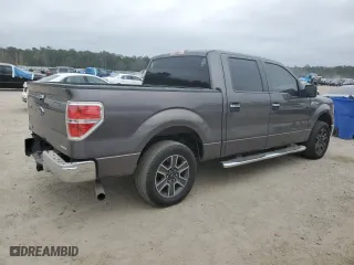 2013 Ford F-150 XL with VIN 1FTEW1CM8DKE33245, listed as a Copart auction lot 44566645 with 164,196 mi miles and Salvage Title. Bid and sale history available at carsss.com. Image 3.