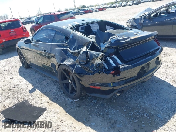 2015 Ford Mustang EcoBoost z VIN 1FA6P8TH1F5341043, wystawiony jako IAAI lot #42046760 z przebiegiem 61 291 mil mil oraz . Historia ofert i sprzedaży dostępna na DreamBid. Obrazek 3.