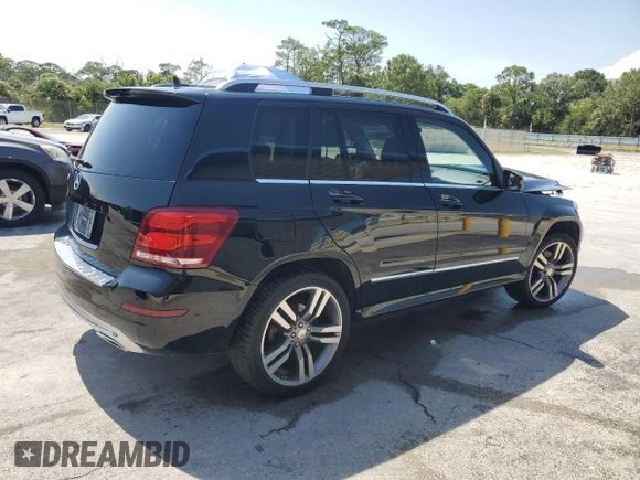 2013 Mercedes-Benz GLK 350 with VIN WDCGG5HB7DG052794, listed as a Copart auction lot 55936625 with 81,892 mi miles and Salvage Title. Bid and sale history available at DreamBid. Image 3.