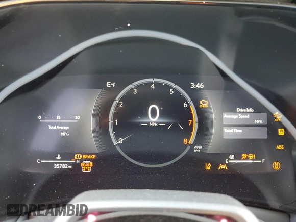 2024 Lexus TX 350 with VIN 5TDAAAA65RS007966, listed as a Copart auction lot 85343724 with 35,782 mi miles and Salvage title. Bid and sale history available at DreamBid. Image 9.