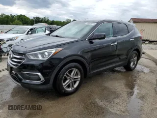 2018 Hyundai Santa Fe 2.4L with VIN 5NMZT3LB6JH087417, listed as a Copart auction lot 58082055 with 118,082 mi miles and Non repairable. Bid and sale history available at DreamBid. Image 1.