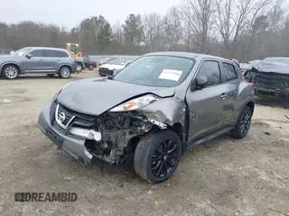 2013 Nissan Juke S with VIN JN8AF5MR9DT213627, listed as a IAAI auction lot 41132886 with 111,453 mi miles. Bid and sale history available at carsss.com. Image 6.