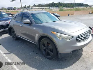 2009 Infiniti FX with VIN JNRAS18U59M101522, listed as a IAAI auction lot 42056139 with 208,496 mi miles and . Bid and sale history available at DreamBid. Image 1.