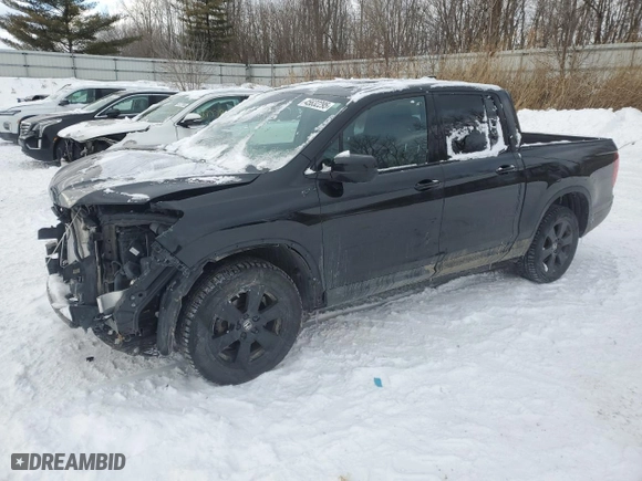 2020 Honda Ridgeline Black Edition with VIN 5FPYK3F82LB012580, listed as a Copart auction lot 45632295 with 118,523 mi miles and Clean Title. Bid and sale history available at carsss.com. Image 1.