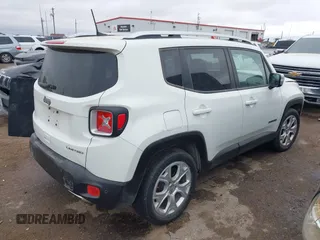 2018 Jeep Renegade Limited with VIN ZACCJADB1JPH47503, listed as a IAAI auction lot 41564796 with 91,226 mi miles and . Bid and sale history available at DreamBid. Image 4.