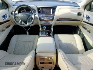 2019 Infiniti QX60 Pure with VIN 5N1DL0MN0KC504592, listed as a Copart auction lot 57896385 with 99,185 mi miles and Salvage title. Bid and sale history available at DreamBid. Image 8.