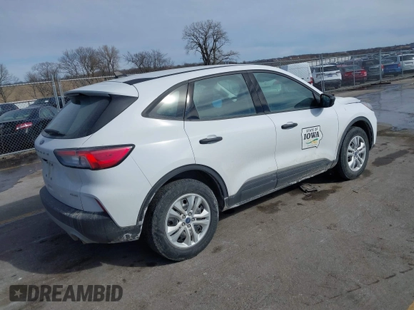 2021 Ford Escape S with VIN 1FMCU9F6XMUA50738, listed as a IAAI auction lot 41655008 with 139,109 mi miles and . Bid and sale history available at DreamBid. Image 4.
