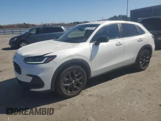 2023 Honda HR-V Sport with VIN 3CZRZ1H50PM719320, listed as a Copart auction lot 48716165 with 25,279 mi miles and Salvage Title. Bid and sale history available at carsss.com. Image 1.