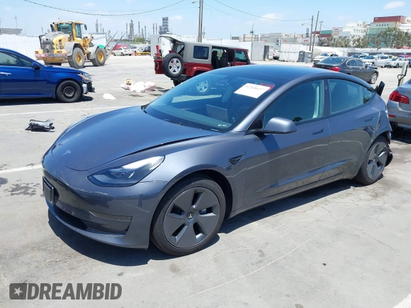 2023 Tesla Model 3 z VIN 5YJ3E1EA6PF694419, wystawiony jako IAAI lot #42268637 z przebiegiem 17 419 mil mil oraz . Historia ofert i sprzedaży dostępna na DreamBid. Obrazek 20.