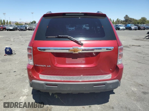 2006 Chevrolet Equinox LS with VIN 2CNDL13F166079754, listed as a Copart auction lot 67071224 with 122,691 mi miles and Salvage Title. Bid and sale history available at carsss.com. Image 6.
