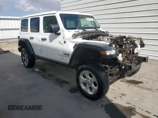 2023 Jeep Wrangler Rubicon with VIN 1C4HJXFN7PW701475, listed as a Copart auction lot 70486654 with Not provided miles and Non repairable. Bid and sale history available at DreamBid. Image 4.