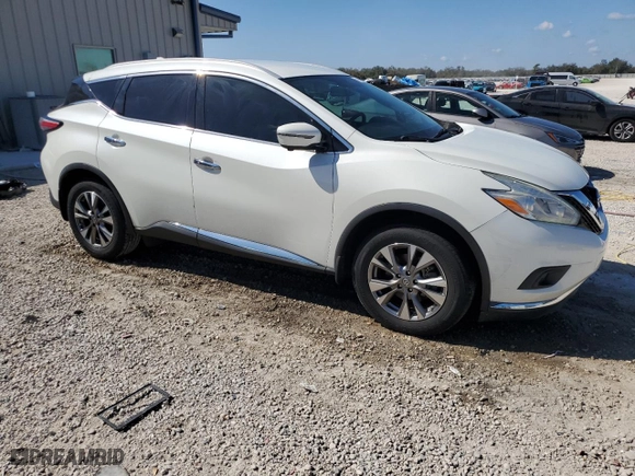 2017 Nissan Murano SL with VIN 5N1AZ2MH7HN153927, listed as a Copart auction lot 44156515 with 114,892 mi miles and Salvage Title. Bid and sale history available at carsss.com. Image 4.