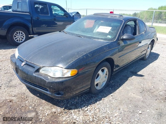 2000 Chevrolet Monte Carlo SS with VIN 2G1WX12K6Y9220294, listed as a IAAI auction lot 41981864 with 1 mi miles. Bid and sale history available at carsss.com. Image 2.