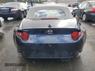 2021 Mazda MX-5 Miata Grand Touring with VIN JM1NDAD73M0451162, listed as a Copart auction lot 42644335 with 20,787 mi miles and Salvage title. Bid and sale history available at DreamBid. Image 6.