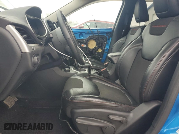 2017 Jeep Cherokee Trailhawk L Plus with VIN 1C4PJMBB7HW665424, listed as a Copart auction lot 49121155 with 68,782 mi miles and Salvage Title. Bid and sale history available at carsss.com. Image 7.