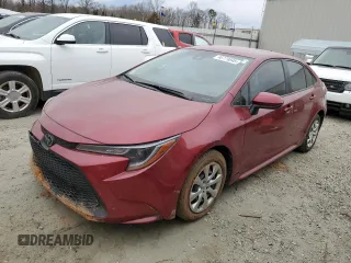 2022 Toyota Corolla LE with VIN JTDEPMAE3NJ203887, listed as a Copart auction lot 46779845 with 134,201 mi miles and Salvage Title. Bid and sale history available at carsss.com. Image 1.