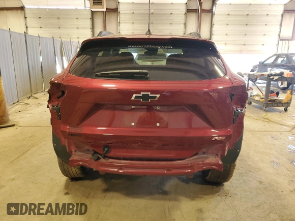 2024 Chevrolet Trax 2RS with VIN KL77LJE2XRC096654, listed as a Copart auction lot 51142385 with 3,648 mi miles and Salvage Title. Bid and sale history available at DreamBid. Image 6.