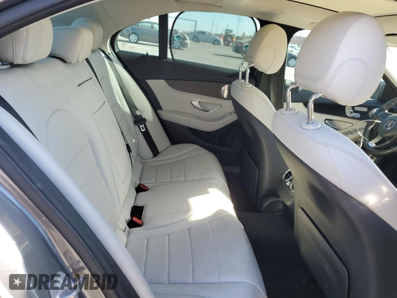 2017 Mercedes-Benz C 350e with VIN 55SWF4HB0HU225441, listed as a Copart auction lot 41779345 with 91,695 mi miles and Salvage Title. Bid and sale history available at DreamBid. Image 10.