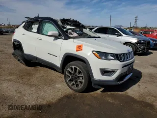 2017 Jeep Compass Limited z VIN 3C4NJDCB9HT664979, wystawiony jako Copart lot #56925065 z przebiegiem 62 777 mil mil oraz Szkoda całkowita • Salvage title. Historia ofert i sprzedaży dostępna na DreamBid. Obrazek 4.