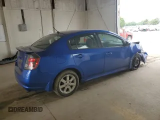 2012 Nissan Sentra 2.0 with VIN 3N1AB6AP7CL636566, listed as a Copart auction lot 58554505 with 90,679 mi miles and Salvage title. Bid and sale history available at DreamBid. Image 3.