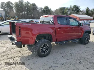 2018 Chevrolet Colorado 4WD ZR2 with VIN 1GCGTEEN4J1280119, listed as a Copart auction lot 48733605 with 112,587 mi miles and Salvage Title. Bid and sale history available at carsss.com. Image 3.