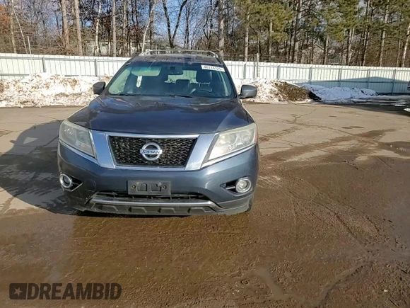 2013 Nissan Pathfinder Platinum with VIN 5N1AR2MM3DC660150, listed as a Copart auction lot 48114125 with 219,322 mi miles and Salvage Title. Bid and sale history available at carsss.com. Image 12.