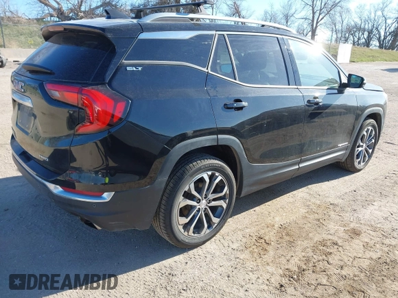 2019 GMC Terrain SLT with VIN 3GKALVEX9KL320166, listed as a IAAI auction lot 42006179 with 98,652 mi miles. Bid and sale history available at carsss.com. Image 4.