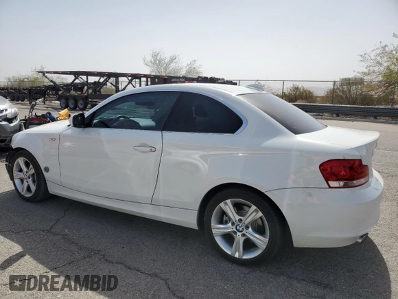 2013 BMW 1 Series 128i with VIN WBAUP7C50DVX52011, listed as a Copart auction lot 71388914 with 51,081 mi miles and Salvage Title. Bid and sale history available at carsss.com. Image 2.