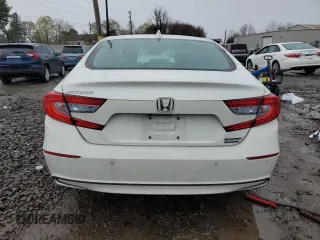 2020 Honda Accord Touring with VIN 1HGCV3F91LA000045, listed as a Copart auction lot 51768205 with Not provided miles and Salvage title. Bid and sale history available at DreamBid. Image 6.