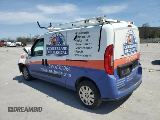 2016 Ram ProMaster City Cargo Tradesman SLT with VIN ZFBERFBT0G6B00196, listed as a Copart auction lot 51330705 with 164,887 mi miles and Salvage Title. Bid and sale history available at DreamBid. Image 2.