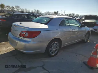 2008 Chrysler Sebring Limited with VIN 1C3LC65M28N102907, listed as a Copart auction lot 79718614 with 155,084 mi miles and Salvage Title. Bid and sale history available at carsss.com. Image 3.