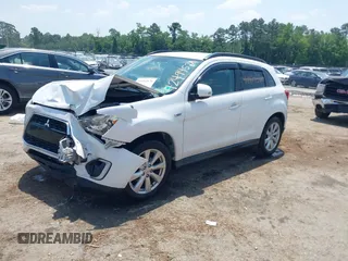 2015 Mitsubishi Outlander GT with VIN 4A4AP4AW5FE055767, listed as a IAAI auction lot 42494576 with 96,349 mi miles and . Bid and sale history available at DreamBid. Image 2.