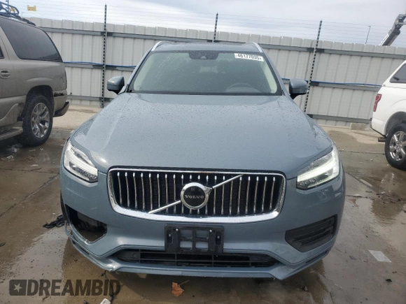 2020 Volvo XC90 Momentum with VIN YV4102PK4L1575186, listed as a Copart auction lot 46177035 with 73,170 mi miles and Salvage Title. Bid and sale history available at carsss.com. Image 5.