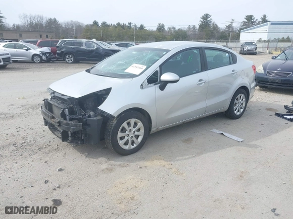 2016 Kia Rio LX with VIN KNADM4A34G6688109, listed as a IAAI auction lot 41753366 with 109,627 mi miles. Bid and sale history available at carsss.com. Image 18.