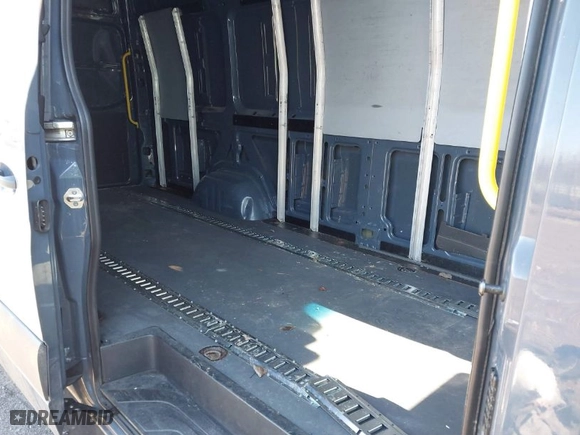 2019 Mercedes-Benz Sprinter Cargo Van with VIN WD4PF1CD1KT012635, listed as a IAAI auction lot 41342333 with 55,357 mi miles. Bid and sale history available at carsss.com. Image 8.