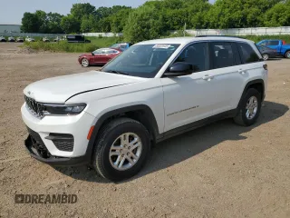 2022 Jeep Grand Cherokee Laredo with VIN 1C4RJHAG7N8614129, listed as a Copart auction lot 60320445 with 19,201 mi miles and Salvage title. Bid and sale history available at DreamBid. Image 1.