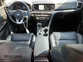 2021 Kia Sportage EX with VIN KNDPN3AC0M7854669, listed as a Copart auction lot 57829275 with 48,520 mi miles and Salvage title. Bid and sale history available at DreamBid. Image 8.