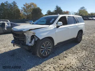 2021 Cadillac Escalade Sport with VIN 1GYS4FKL5MR267606, listed as a Copart auction lot 76563074 with 83,936 mi miles and Salvage Title. Bid and sale history available at carsss.com. Image 1.