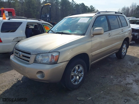 2006 Toyota Highlander w/3rd Row with VIN JTEEP21A460164909, listed as a IAAI auction lot 41656776 with 249,258 mi miles. Bid and sale history available at carsss.com. Image 2.